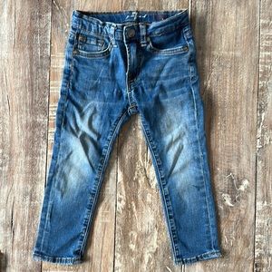 7 for all mankind toddler boy jeans size 2T